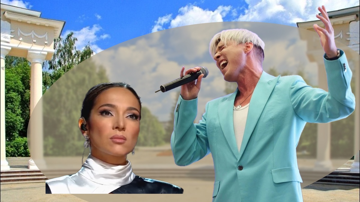 Араксия Агаджанян и Сергей Пермяков. Коллаж автора