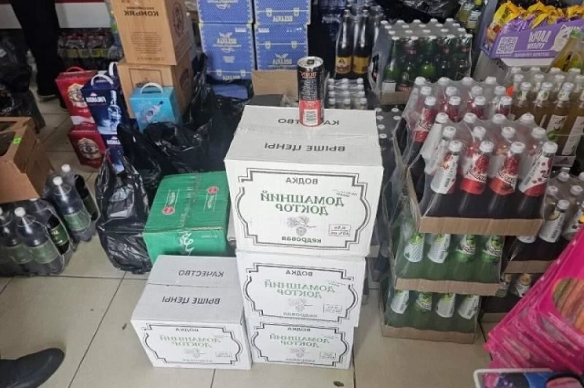    Полиция Осетии изъяла партию немаркированного алкоголя почти на 1 млн руб.