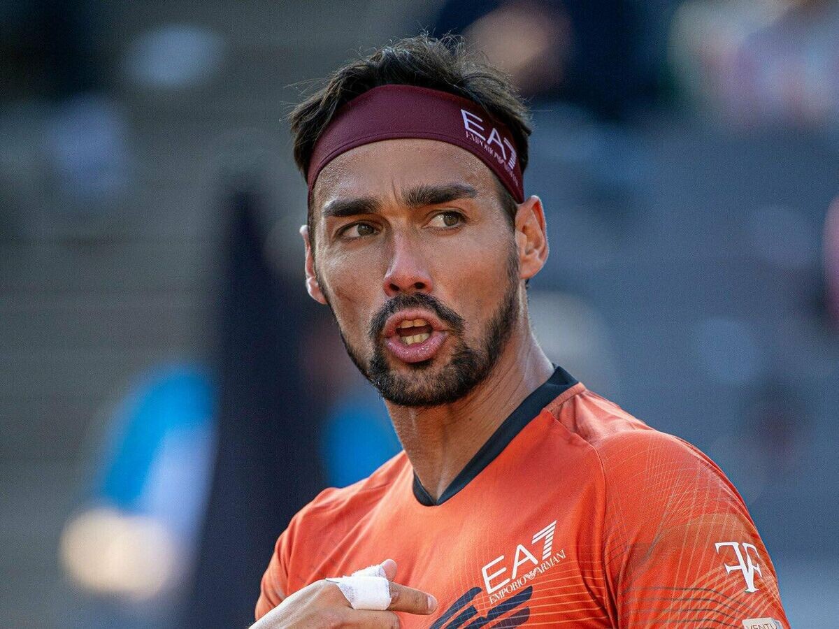    Итальянский теннисист Фабио Фоньини© Twitter (Witters Sportfotografie)