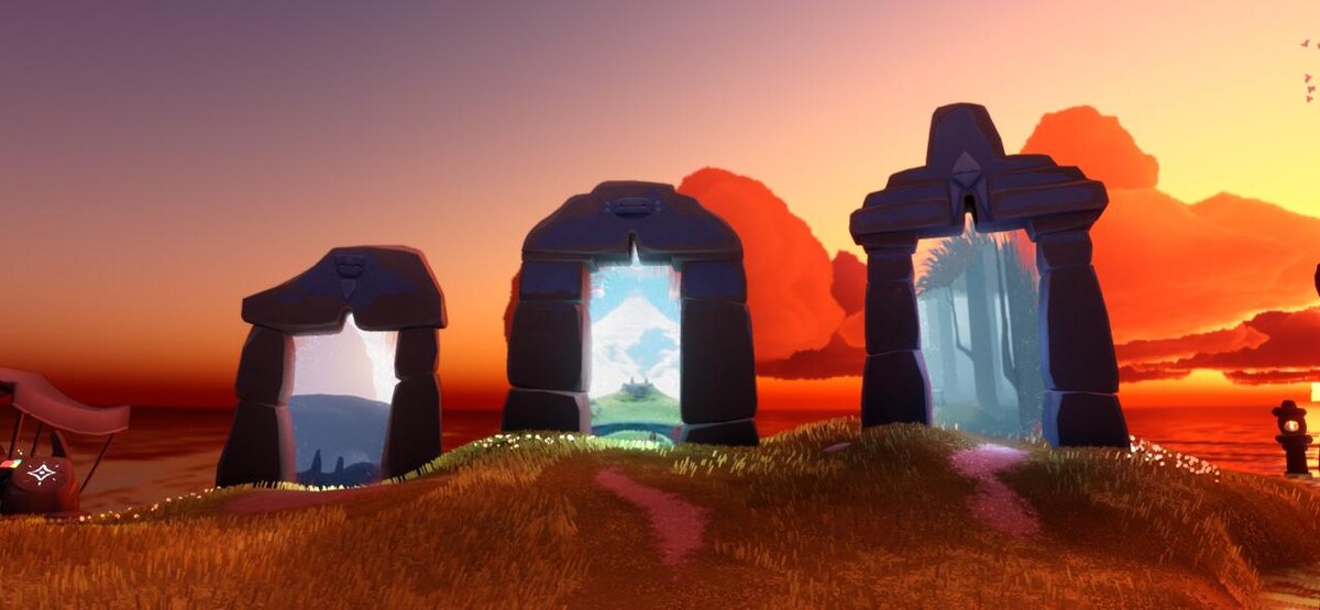 Остров рассвета, Полуденная прерия, Тайный лес