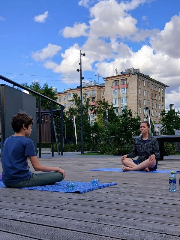 Открытый урок по йоге от центра "Квантовый путь"