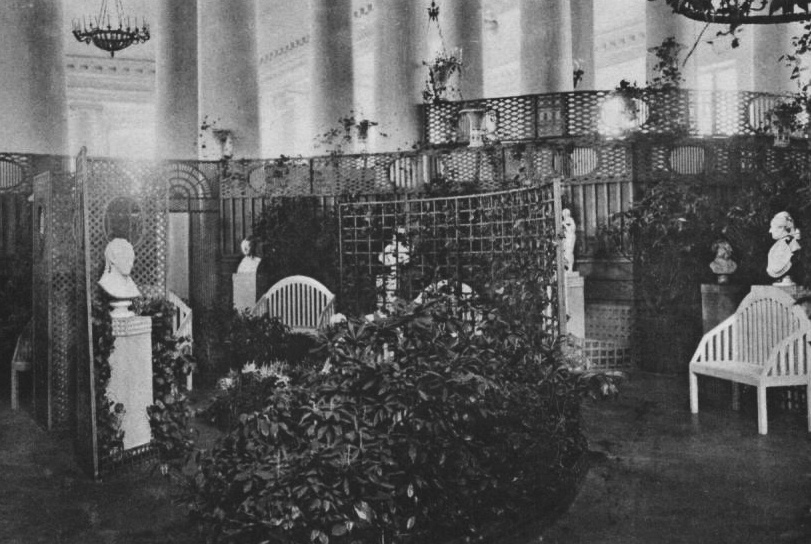 Сад по рисунку Льва Бакста