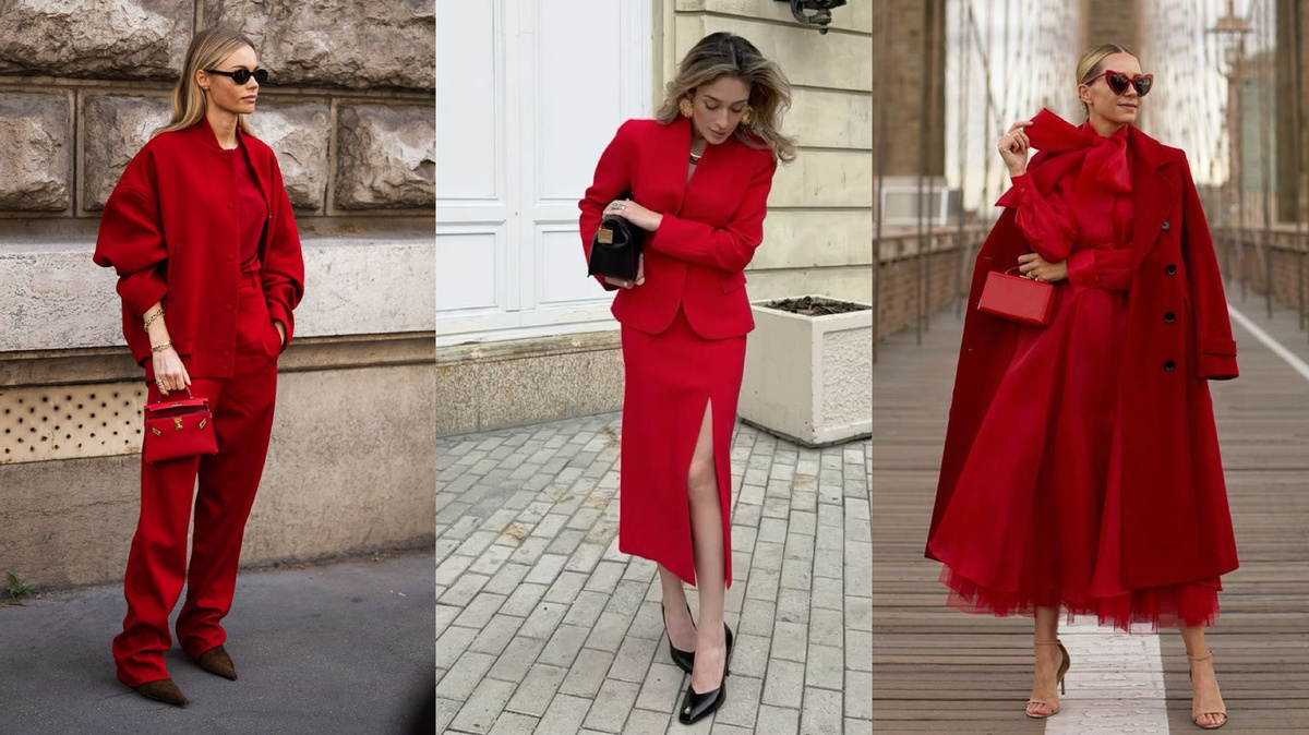 Прекрасный красный