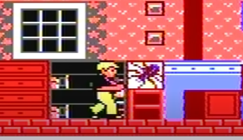 Игра Home alone. NES (Dendy), 1991