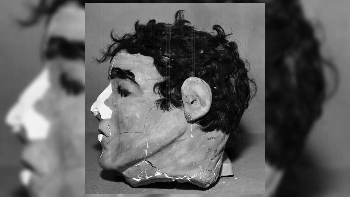 головы из папье-маше с настоящими волосами