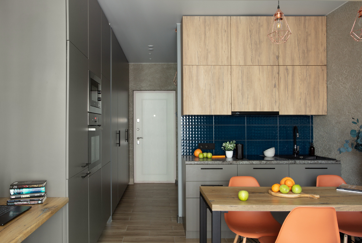 зона кухни-гостиной