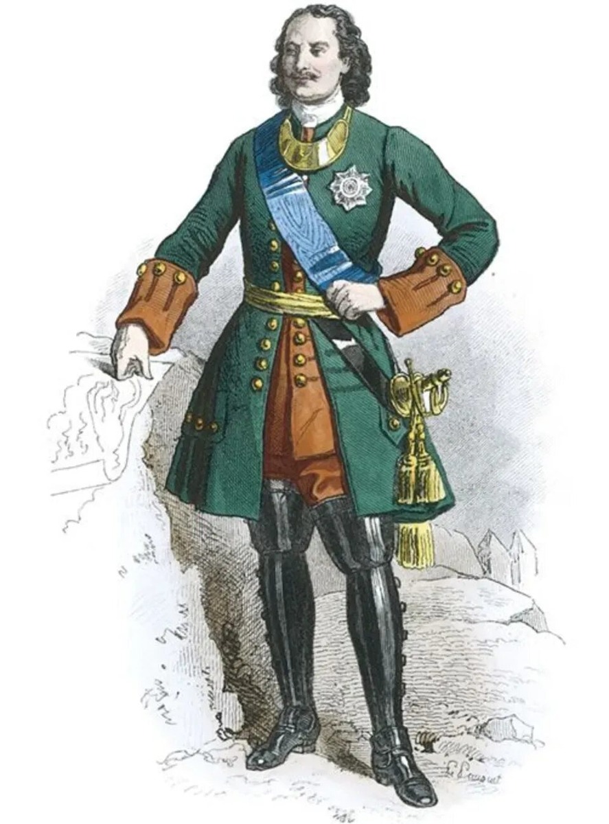 Петр 1 в полный рост