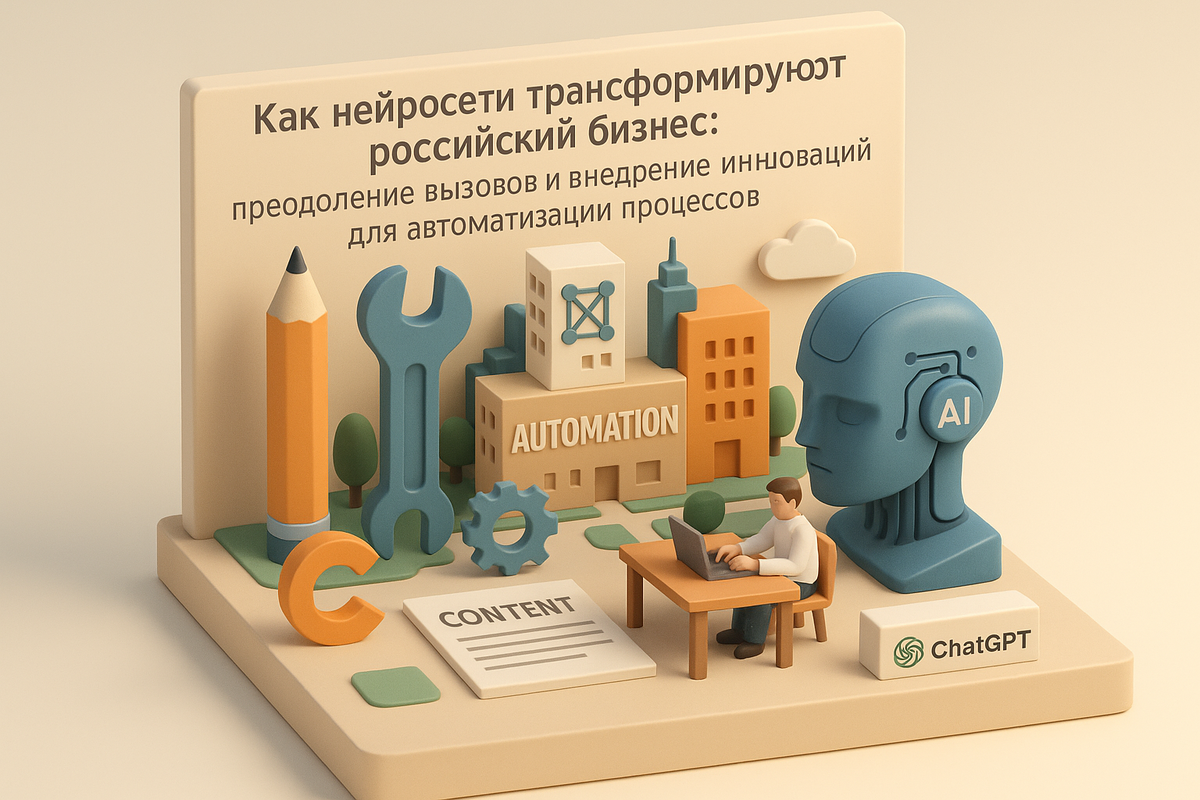    Как российские компании внедряют нейросети для автоматизации бизнес-процессов Цезариум