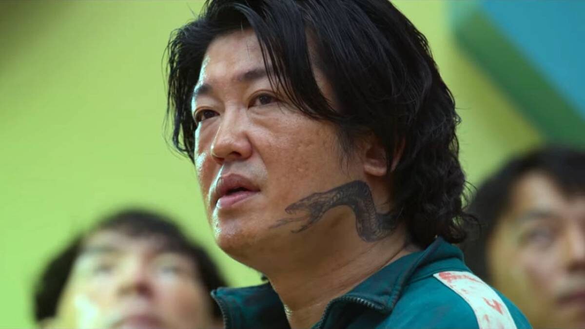    кадр из сериала «Игра в кальмара»