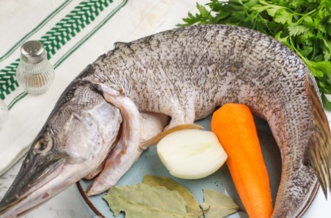 Щука на пару