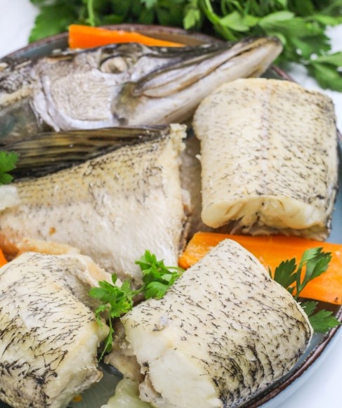 Щука на пару