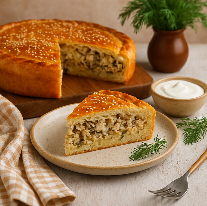 Рыбный пирог на кефирном тесте рецепты от Дарики