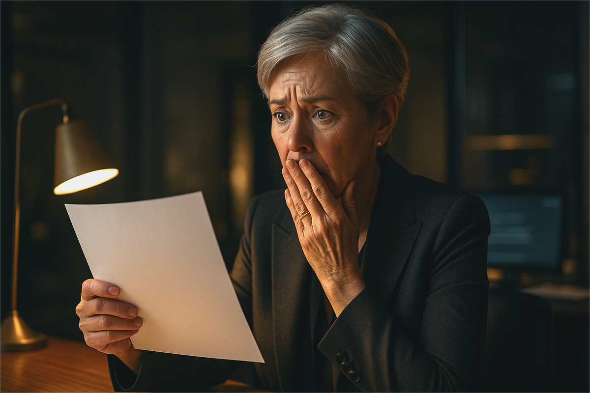 Первое же письмо заставило её замереть...