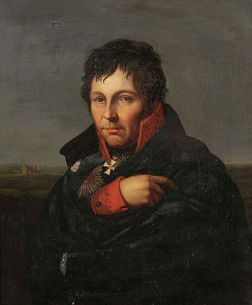 Портрет Шарнгорста, сделанный во времена службы в Ганновере.