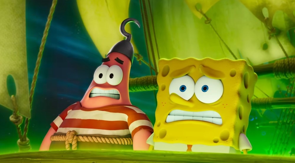     Кадр из мультфильма «Губка Боб: В поисках квадратных штанов» (2025)