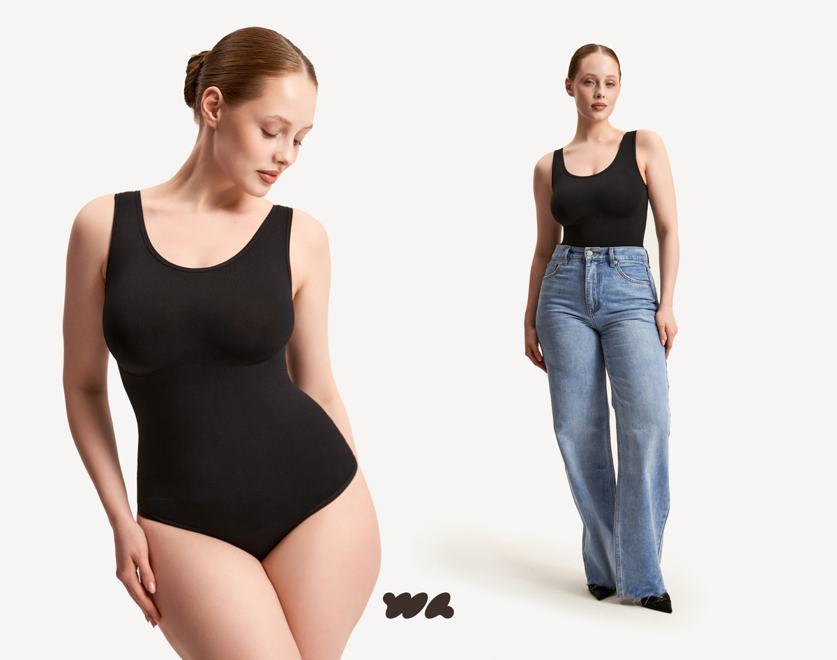 Боди-майка WL с круглым вырезом 