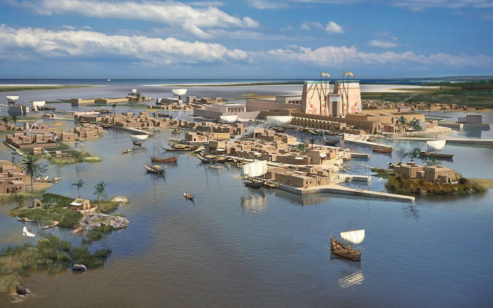 Тонис-Гераклей (Гераклион). Реконструкция города Франка Годьо