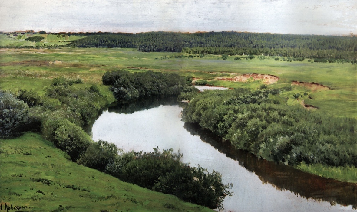 Река Истра (Левитан И.И 1885 год)
