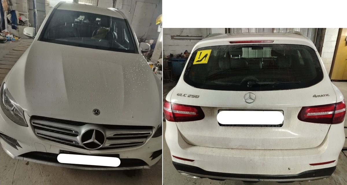 Сколы и царапины на бампере