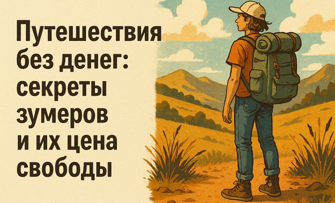 Путешествия без денег: секреты зумеров и их цена свободы!