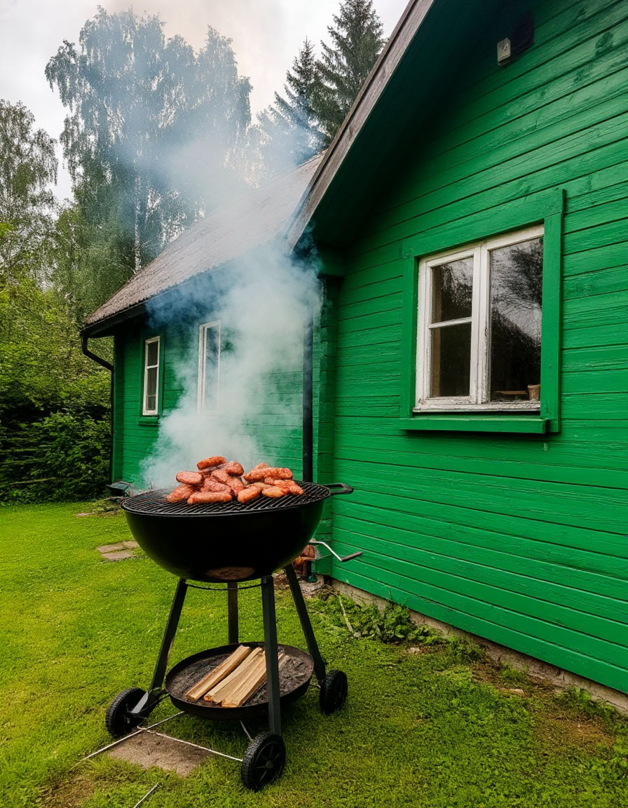 Когда воздух пахнет мясом, а хочется только дышать