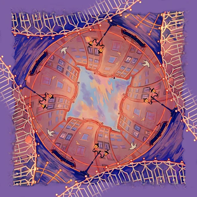 Петербург глазами из двора