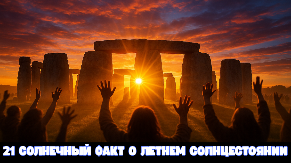 21 солнечный факт о летнем солнцестоянии