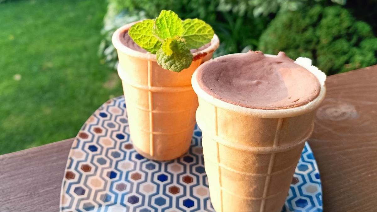    Шоколадное мороженое. Фото: Екатерина Умрихина