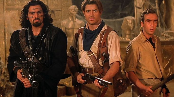 кадр из фильма "Мумия" 1999 год.