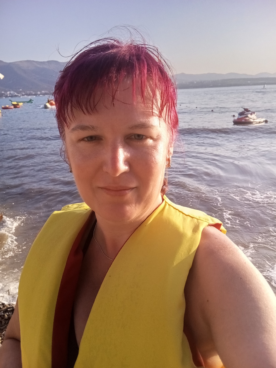 Перед "бананом" в открытое море на закате 