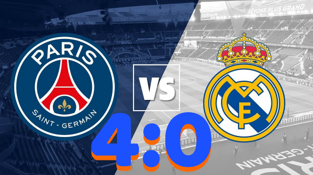 ПСЖ - Реал 4:0