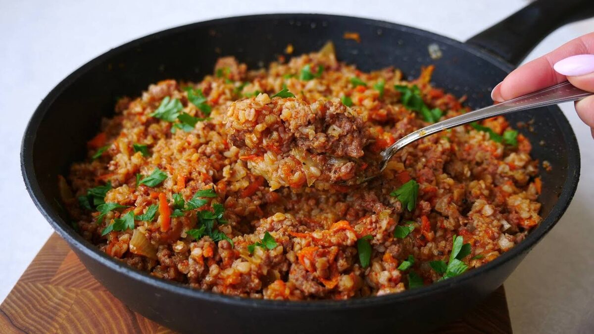 Гречка по купечески