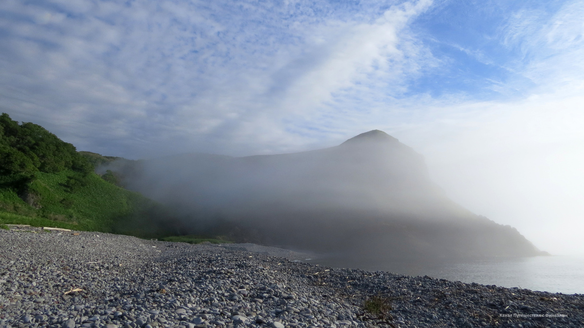 "Солнечный" туман на Охотском берегу. Под ним можно запросто обгореть без крема.