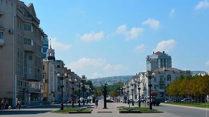 Улицы Новороссийска.