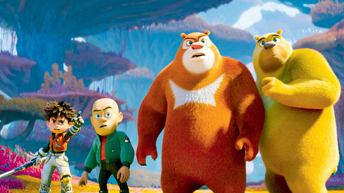    Кадр из мультфильма «Побег из будущего» предоставлены кинокомпанией «Централ Партнершип»