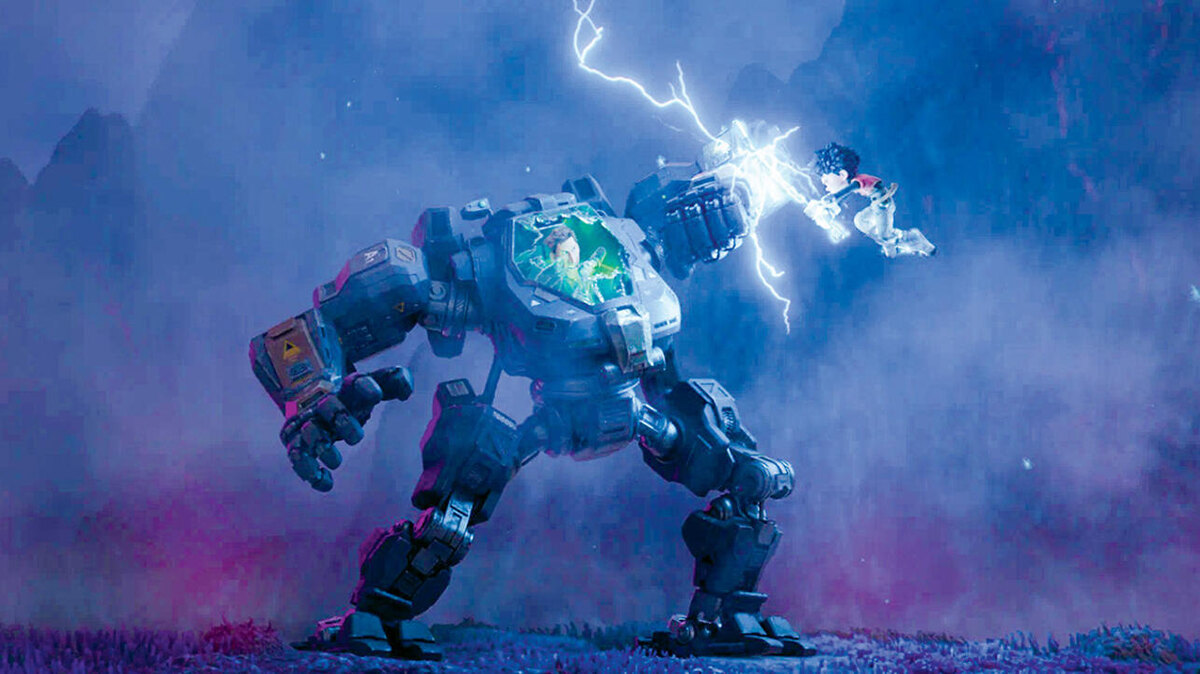    Кадр из мультфильма «Побег из будущего» предоставлены кинокомпанией «Централ Партнершип»