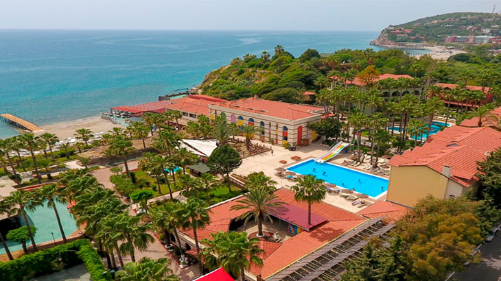 Панорама отеля Green Paradise Beach.