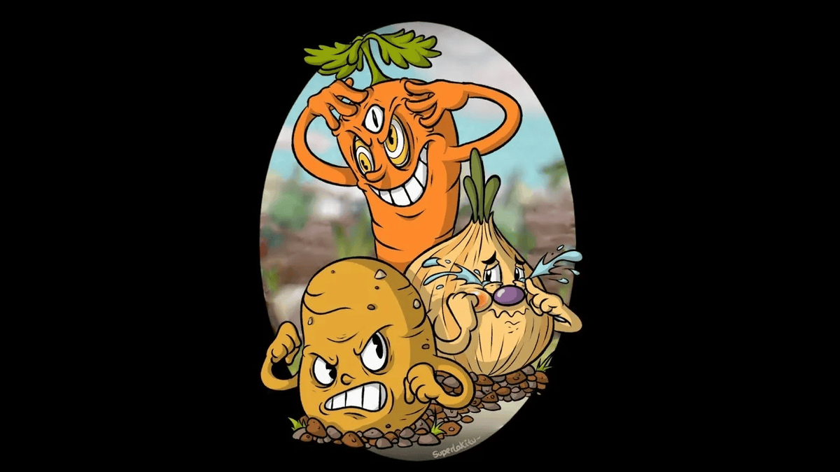 Овощебанда в эпизоде: "Паника - Ботаника"