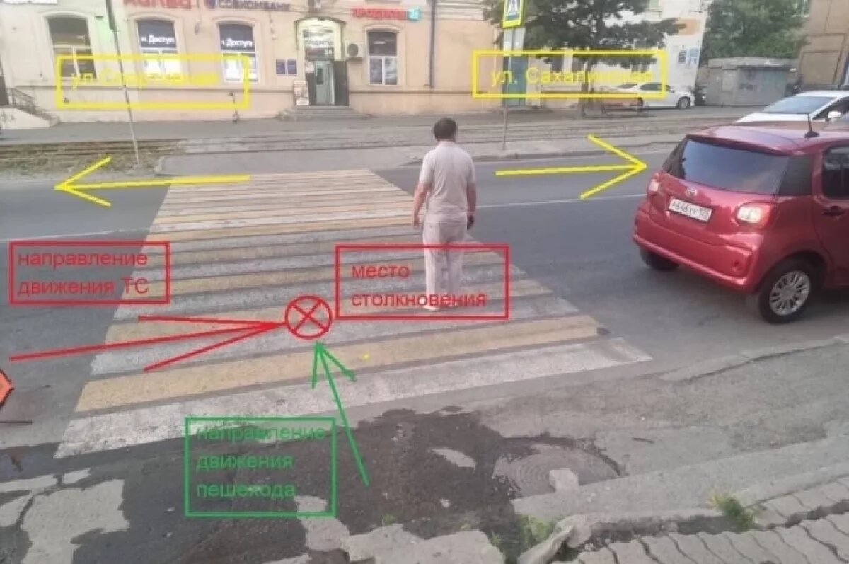    Водитель без прав сбил 9-летнюю школьницу на переходе во Владивостоке