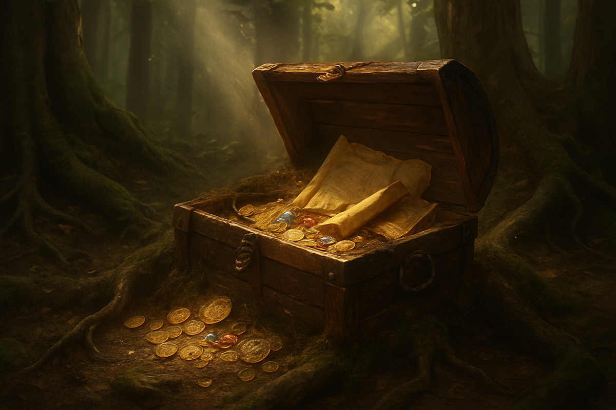 Как я нашёл клад в лесу: История одной находки