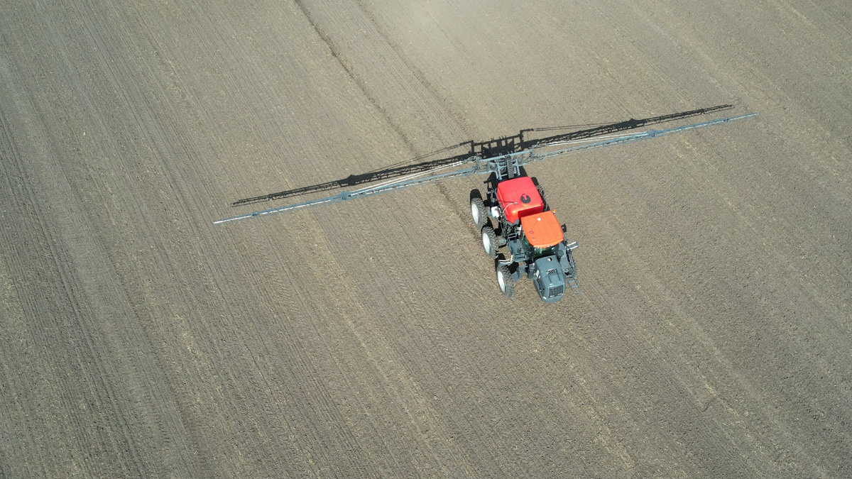 Самоходный опрыскиватель ELK. Опытный образец 