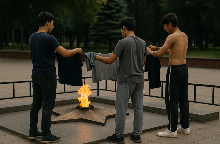 «С вещами на выход»: дети приезжих вместе с семьями дорого заплатят за свою выходку на Вечном огне