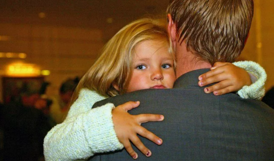 Алеся Кафельникова с папой