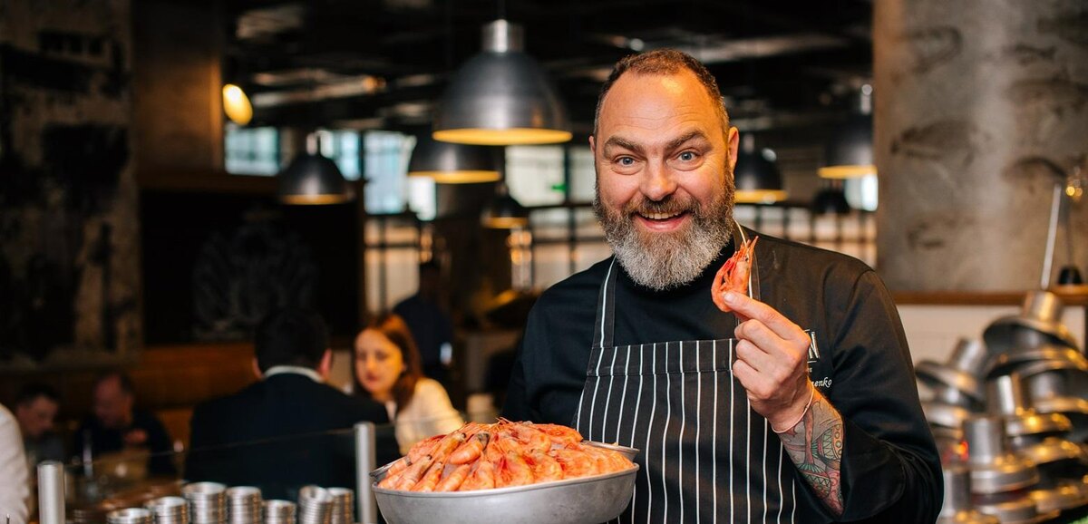 Кирилл Мартыненко, управляющий партнер Boston Seafood, великолепный шеф-повар