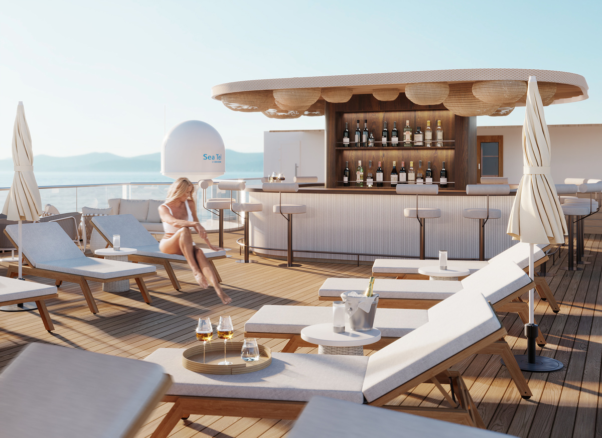 Общественные пространства нового теплохода "Николай Жарков". Как вы понимаете - это рендеры, на борт теплохода проникнуть еще не удалось). Листайте галерею.