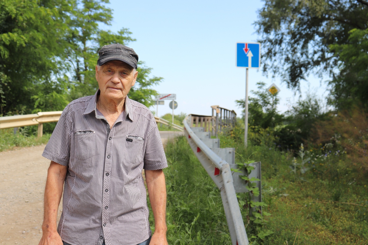  Валерий Кузьминов живёт в хуторе Садовом более 30 лет.