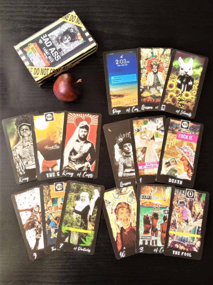 Ответ смотрим на колоде "Badass Tarot"