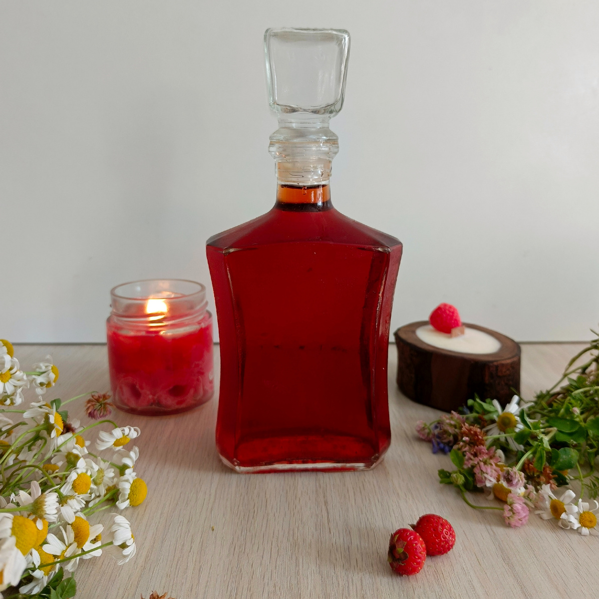 Мой ликёр из клубники