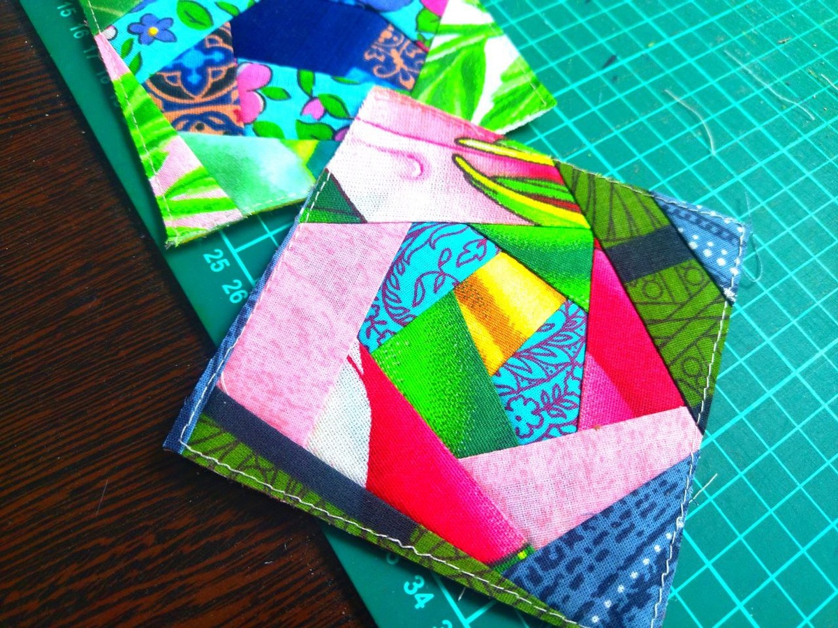 Идеи крейзи пэчворк из обрезков