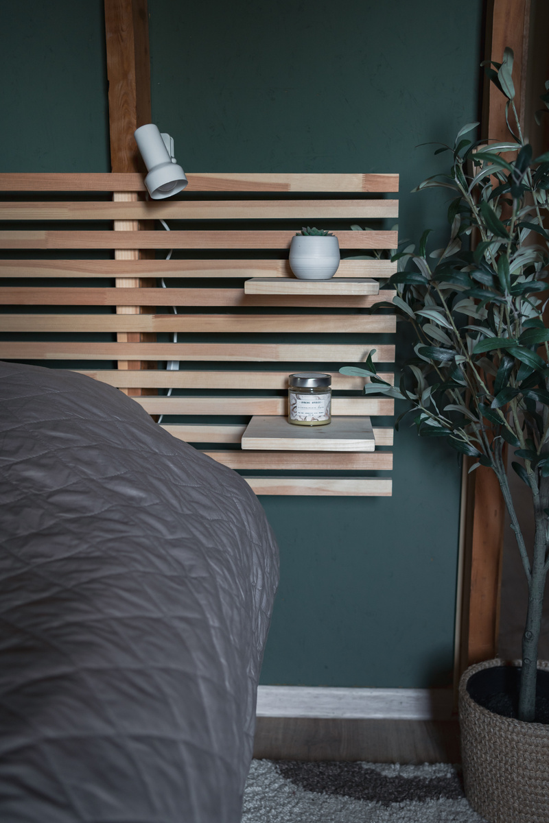 Деревянное изголовье своими руками 